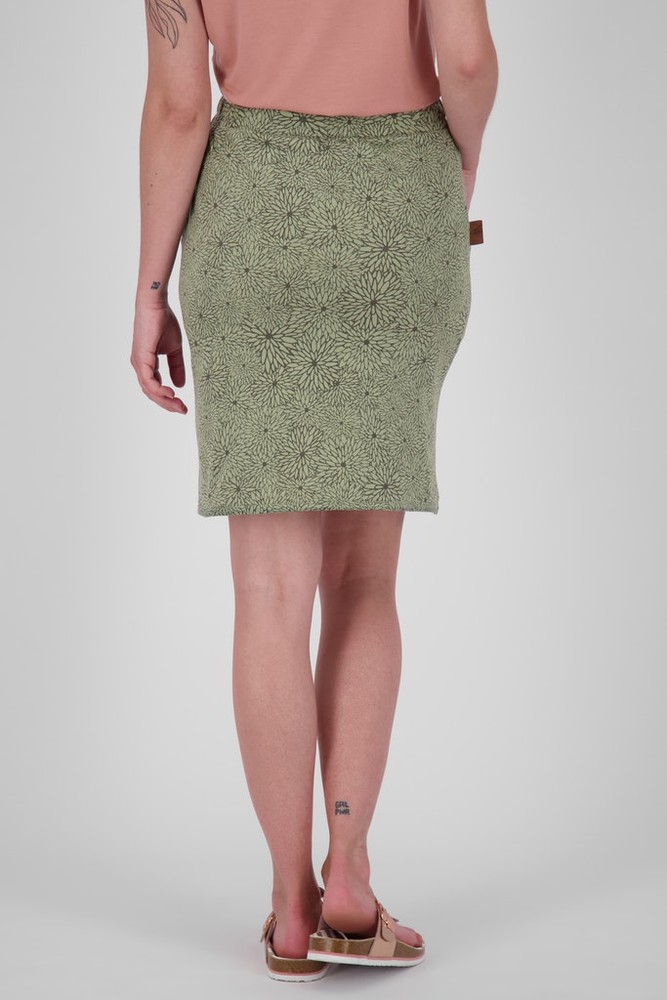 AlifeKickinDamenSommerrockLucyAKBShortSkirtDustMelange-S