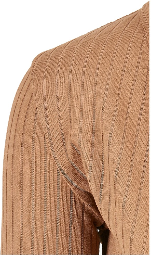 UrbanClassicsDamenLadiesCroppedRibWrappedLongsleeveDarktaupe-3XL