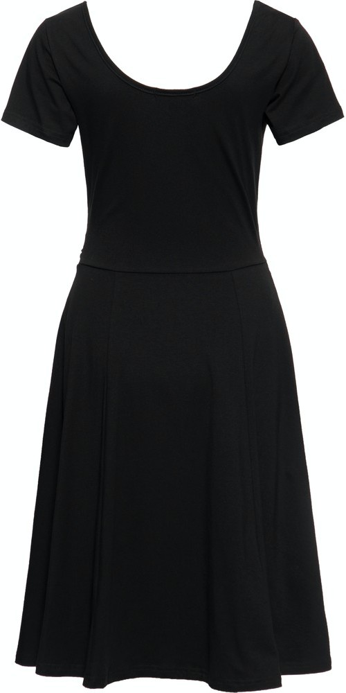 QueenKerosinDamenSwingKleidinWickel-OptikSchwarz