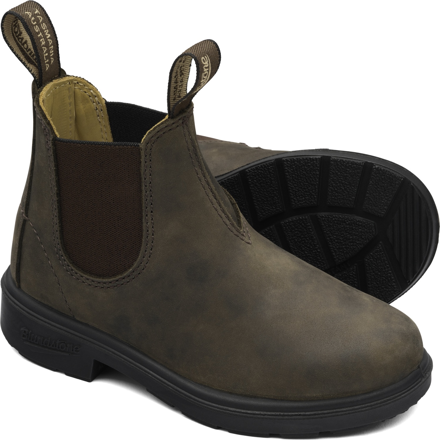 BlundstoneKinderStiefelBoots565LeatherKidsRusticBrown