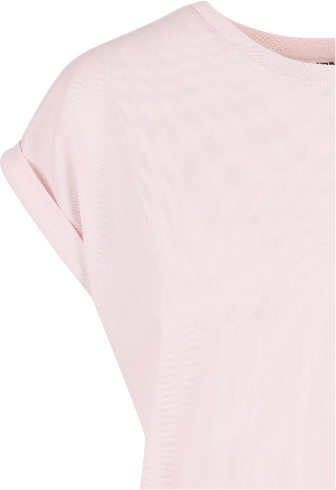 UrbanClassicsDamenT-ShirtLadiesOrganicExtendedShoulderTeePink-3XL