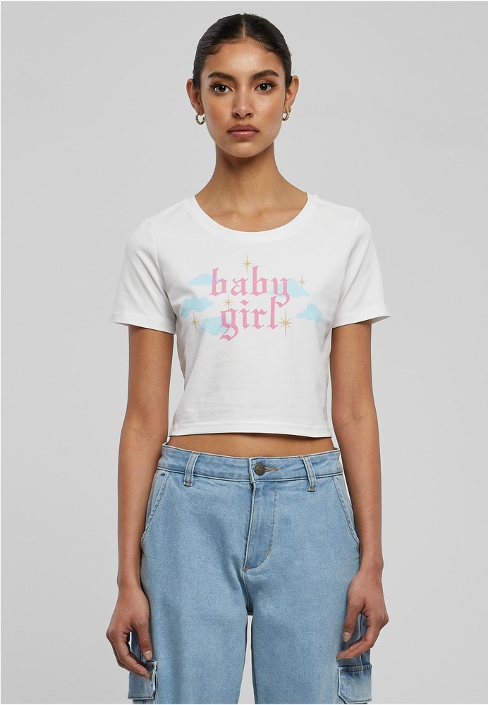 MissTeeDamenT-ShirtBabyGirlTeeWhite-L