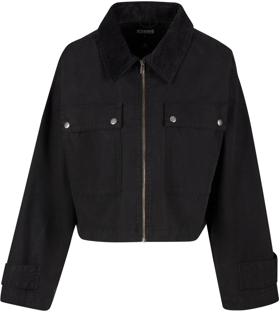 UrbanClassicsDamenJackeLadiesWorkwearCroppedCottonJacketTB7726