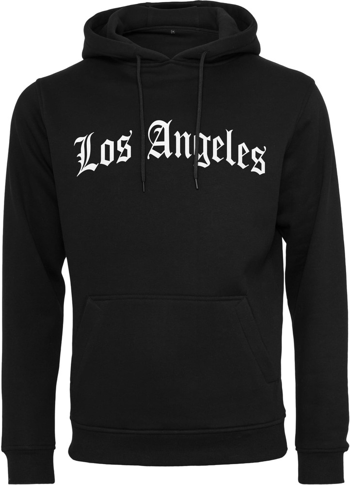 MisterTeeSweatshirtLosAngelesHoodyBlack