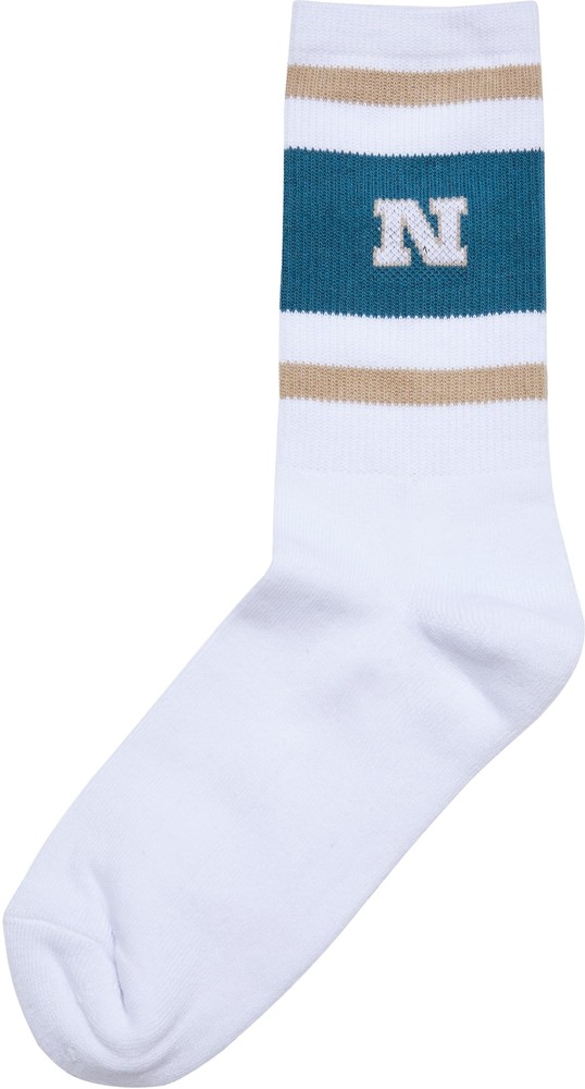 UrbanClassicsSockenCollegeTeamSocksUnionbeigeBottlegreenWhite-43-46