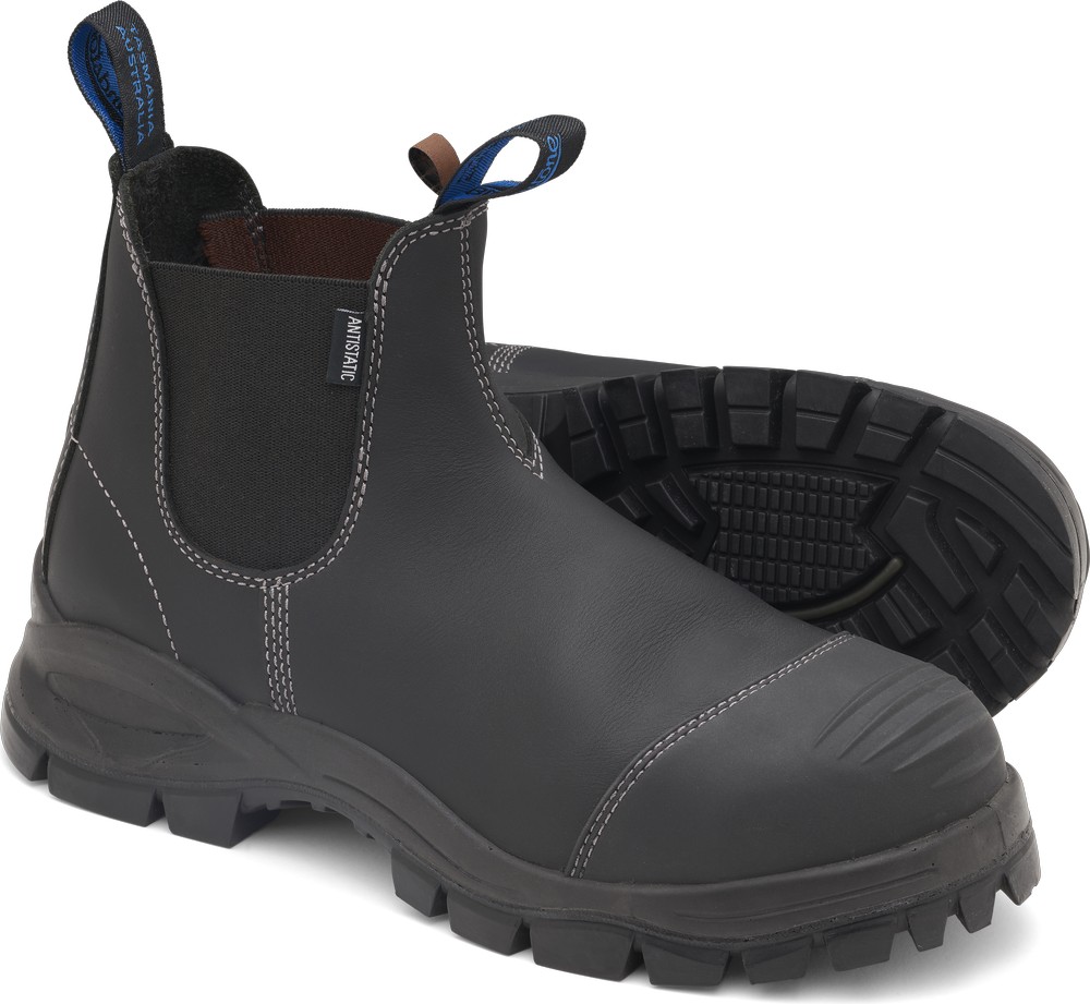 BlundstoneMaleStiefelBoots910BlackPlatinumLeatherSafetySeries