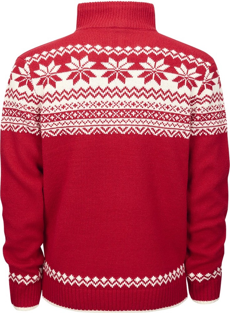 BranditHerrenStrickjackeTroyerNorwegerRed-S
