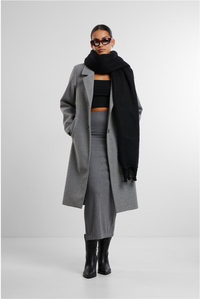 UrbanClassicsDamenRockLadiesRibHighSlitSkirtTB6940