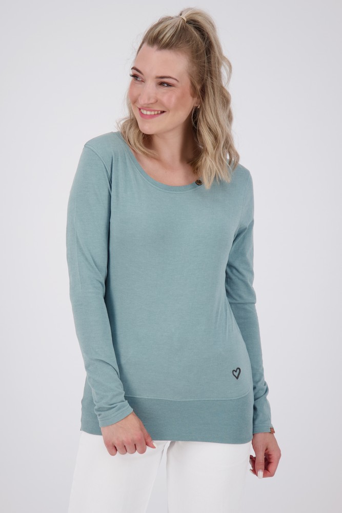AlifeKickinDamenConnyAKALongsleevePacificMelange-2XL