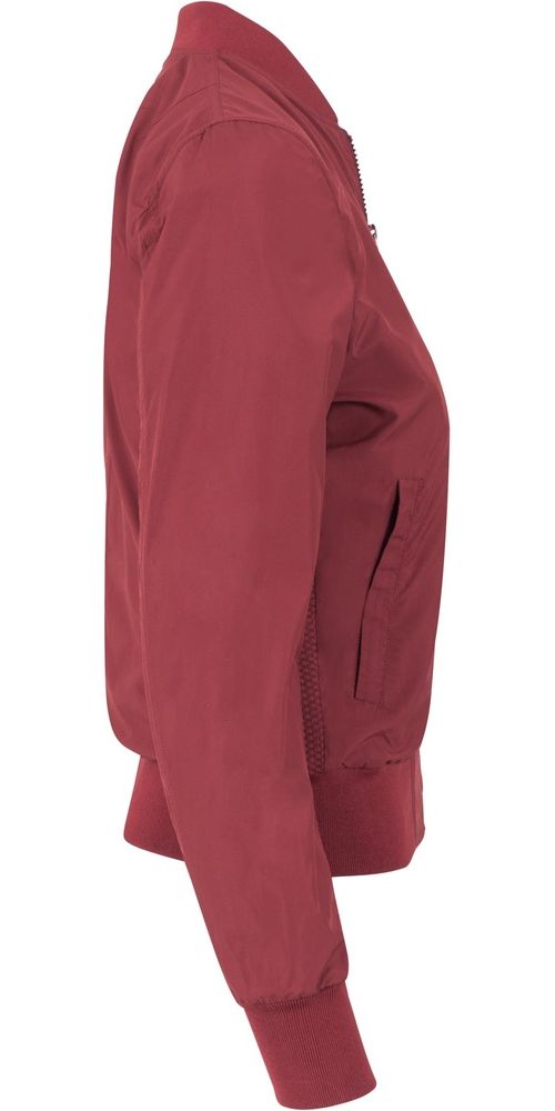 UrbanClassicsDamenJackeLadiesLightBomberJacketTB1217Burgundy-3XL