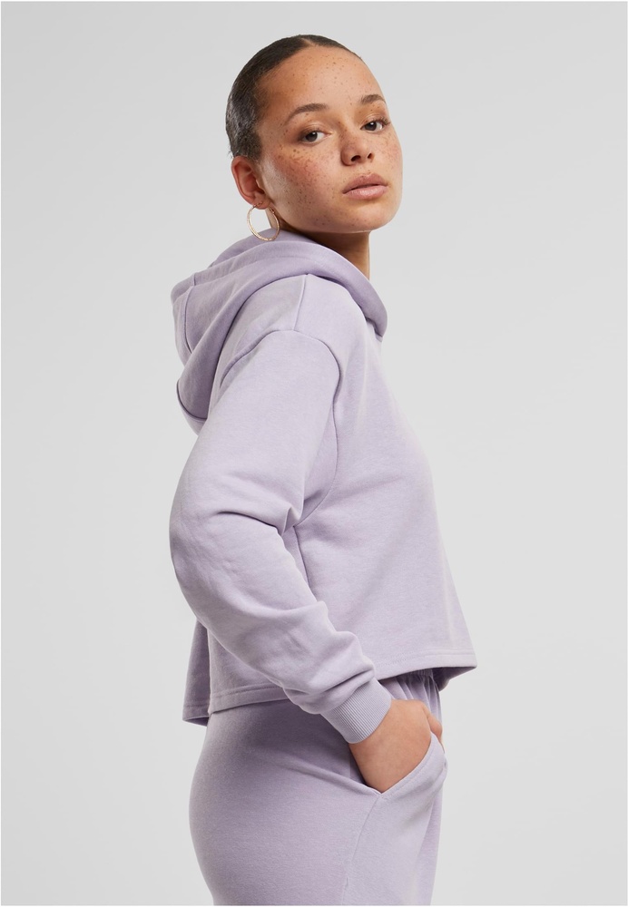 UrbanClassicsDamenLadiesOversizedCroppedLightTerryHoodieTB6854Dustylilac-3XL
