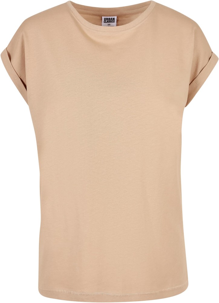 UrbanClassicsDamenT-ShirtLadiesExtendedShoulderTeeUnionbeige-3XL