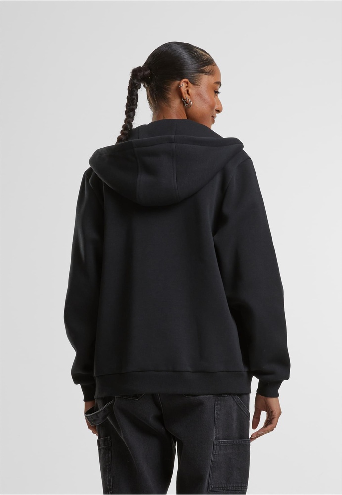 UrbanClassicsDamenLadiesFluffyZipHoodyTB7286