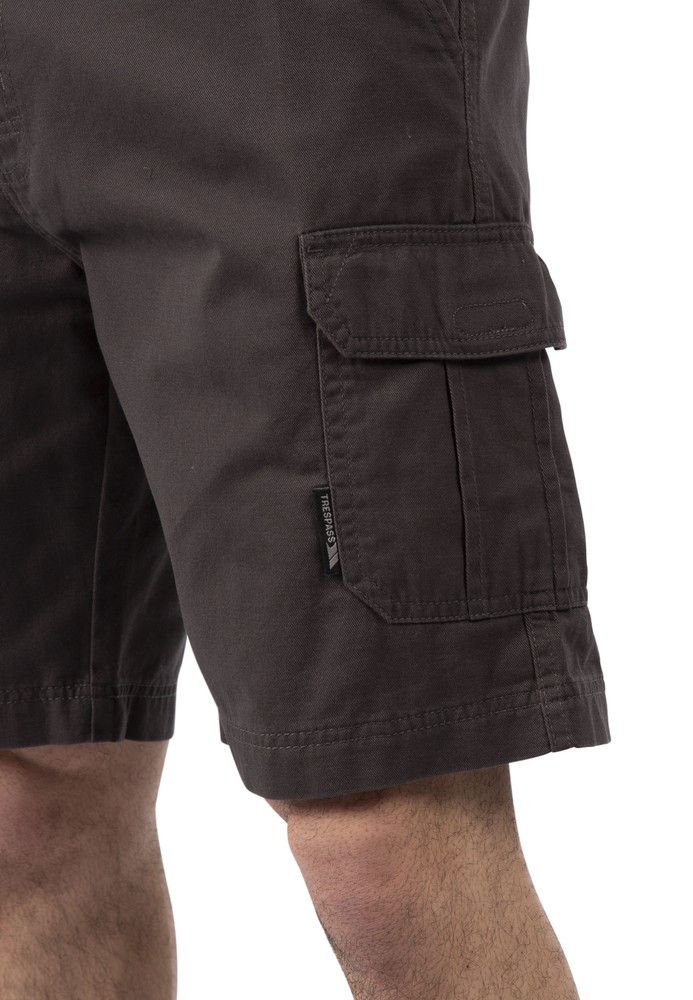 TrespassShortsRawson-MaleShortsCharcoal