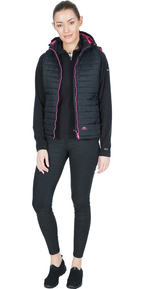 TrespassDamenWesteAretha-FemaleCasualGiletBlack