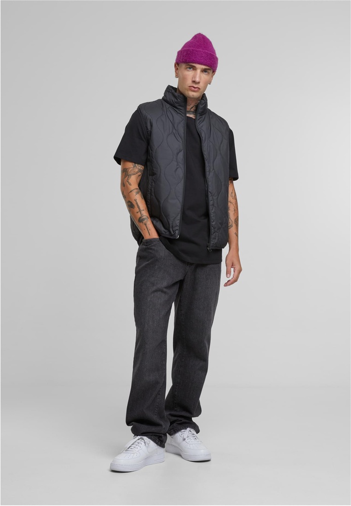 UrbanClassicsSteppwesteMensSuperLightBubbleVestTB7012Black-3XL
