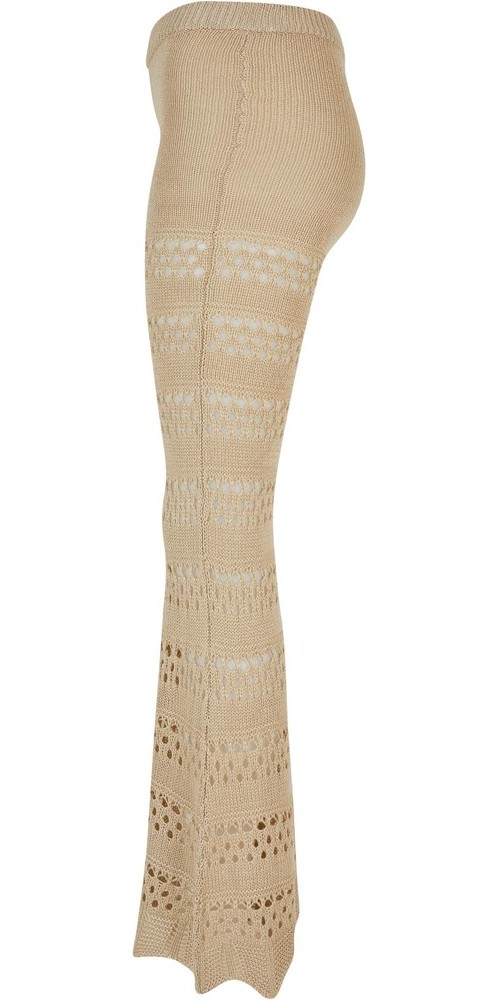 UrbanClassicsDamenLadiesFlaredCrochetKnitLeggingsSoftseagrass-3XL