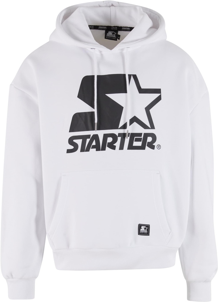 StarterBlackLabelOversizedLogoHoodieST443White-L