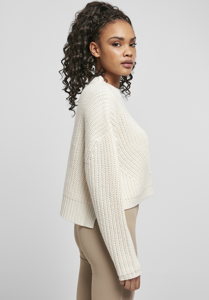 UrbanClassicsDamenSweatshirtLadiesWideOversizeSweaterWhitesand-3XL