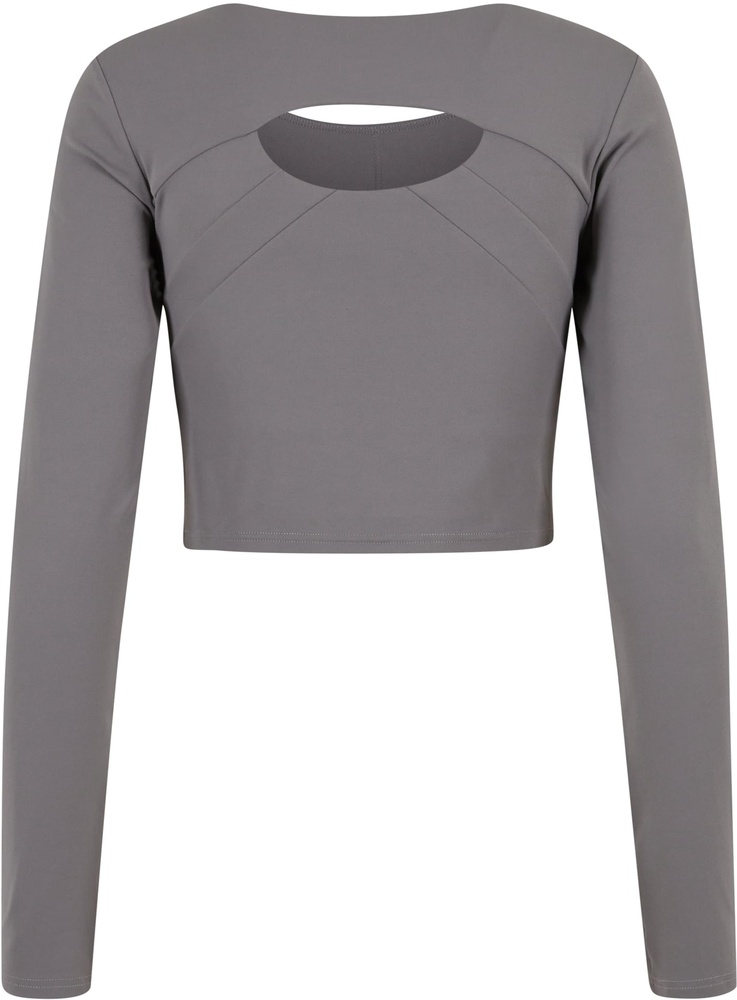 UCYogaDamenLadiesSportsLongsleeveTB7807SeniorGrey-L