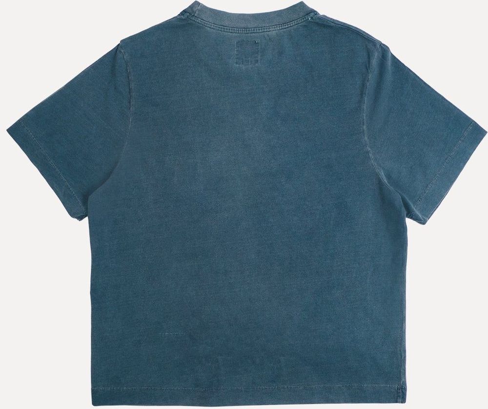 TrendsplantDamenT-ShirtWomensGarcetaPigmentDyedT-ShirtElmGreenGreen-XS