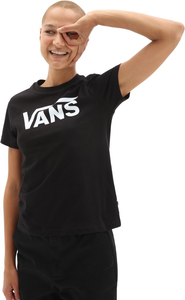 VansDamenShirtWmFlyingVCrewTeeBlack