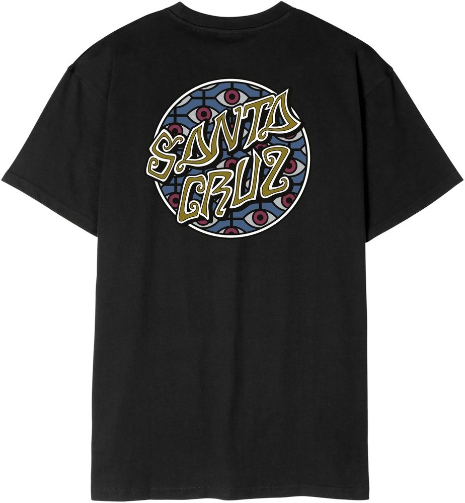 SantaCruzSalbaEyesDotT-ShirtSCM-T3265Black-XS