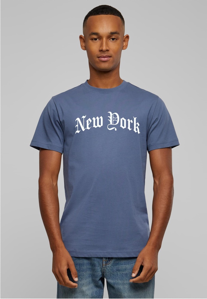 MisterTeeT-ShirtNewYorkWordingTeeMT3070Vintageblue-3XL
