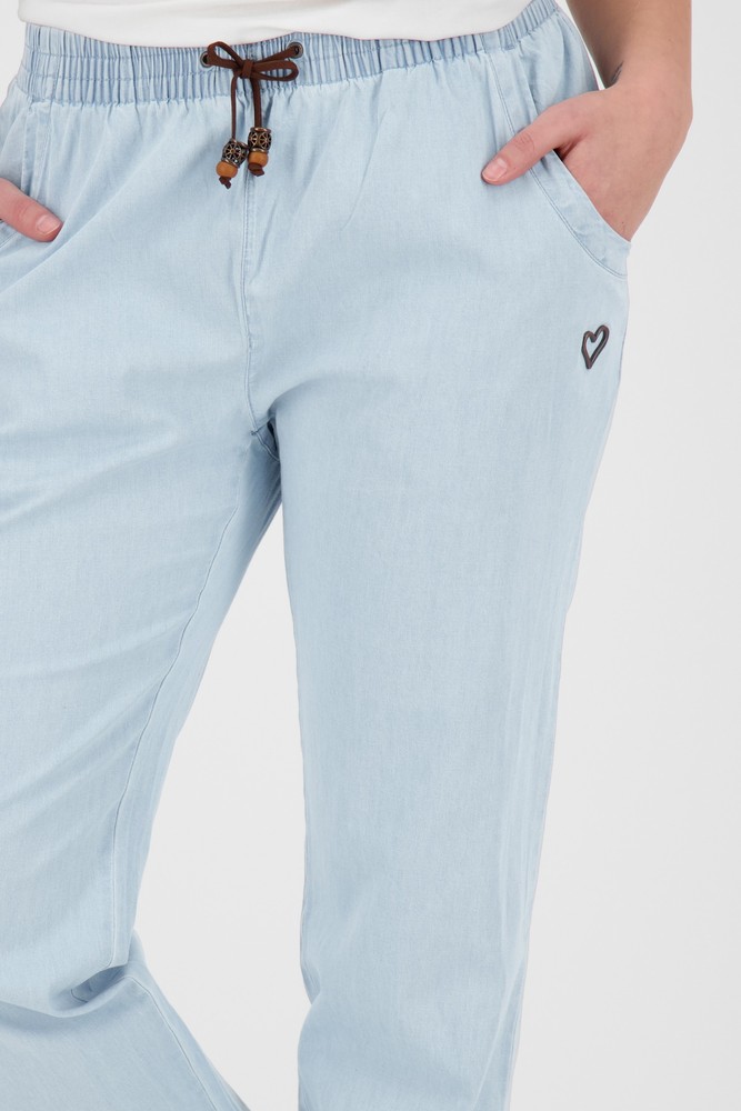 AlifeKickinDamenHoseFreizeitlangAliciaAKDNMA23004-9999LightDenim-XS