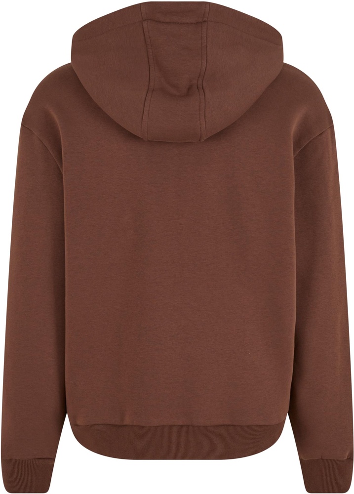 UrbanClassicsFluffyZipHoodyTB7284Chocolatebrown-3XL