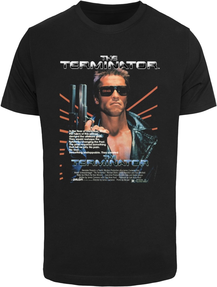 MerchcodeTheTerminatorFearT-ShirtMP502234