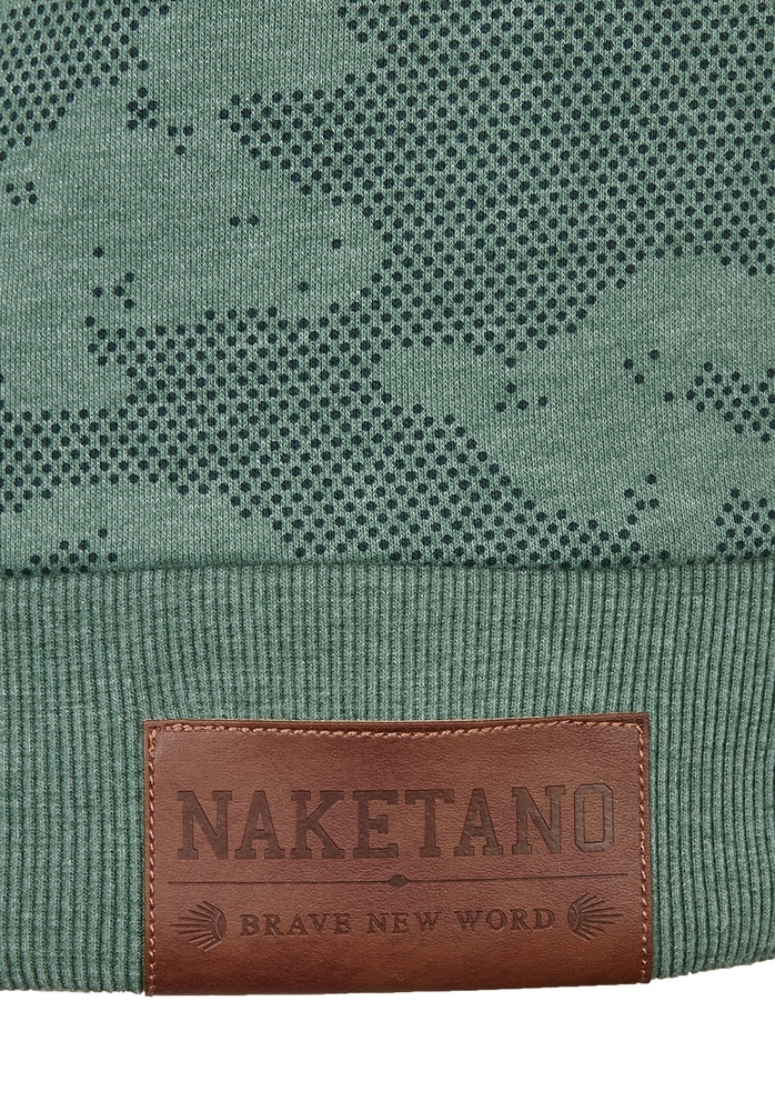 NaketanoPulloverRainerius2300-0207PineGreenMelangeCamouflage-S