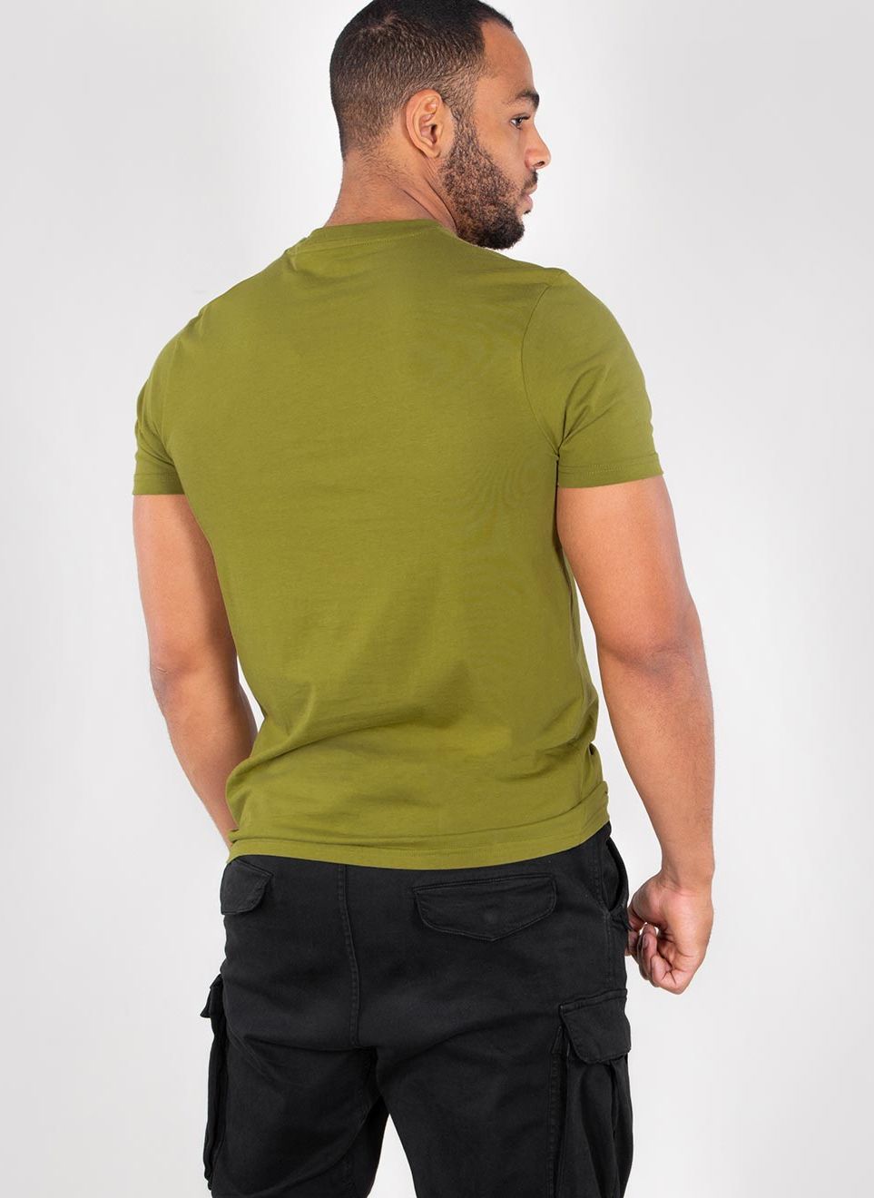AlphaIndustriesBasicT-ShirtKhakiGreen-XXL