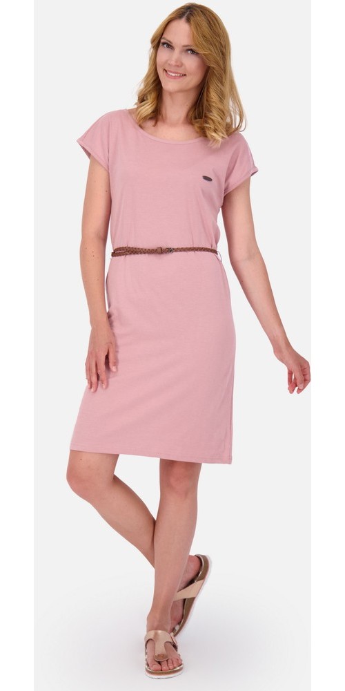AlifeKickinDamenKleidFreizeitknielangElliAKA62082-2301MauveMelange-XS