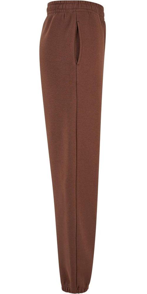 UrbanClassicsDamenLadiesFluffySweatpantsTB7107Chocolatebrown-3XL