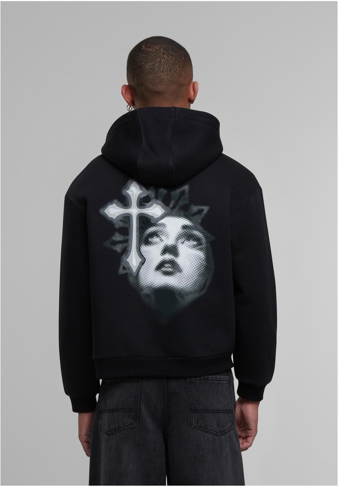 MisterTeeInnocentFaceFluffyHoodyMT3656