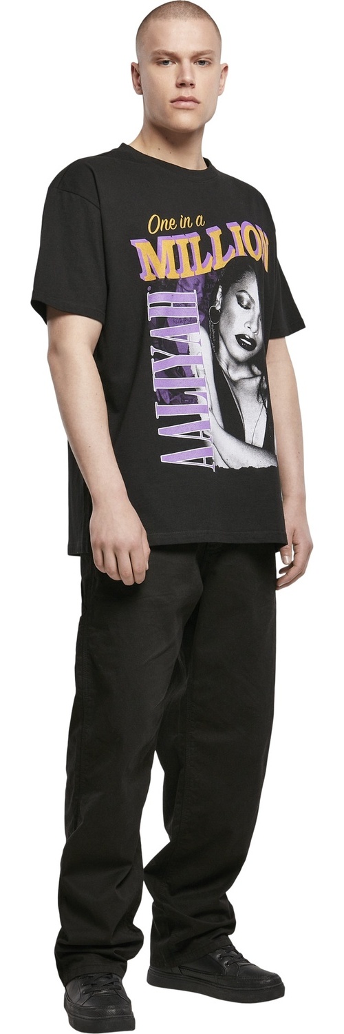 MisterTeeT-ShirtAaliyahOneInAMillionOversizeTeeBlack