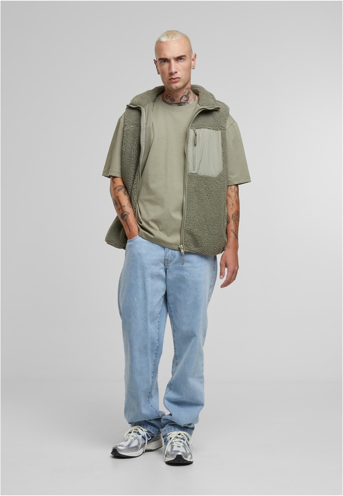 UrbanClassicsSoronaLooseFitTeeTB7169Paleolive-3XL