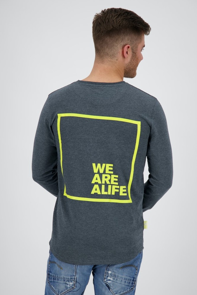 AlifeKickinLogoAKLongsleeveMarine