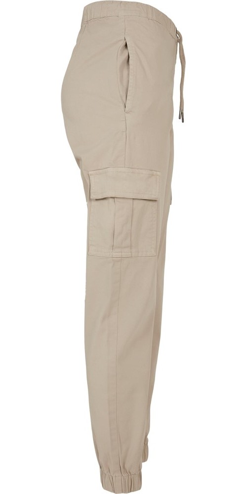 UrbanClassicsDamenLadiesHighWaistCargoComfortJoggingPantsSoftseagrass-3XL