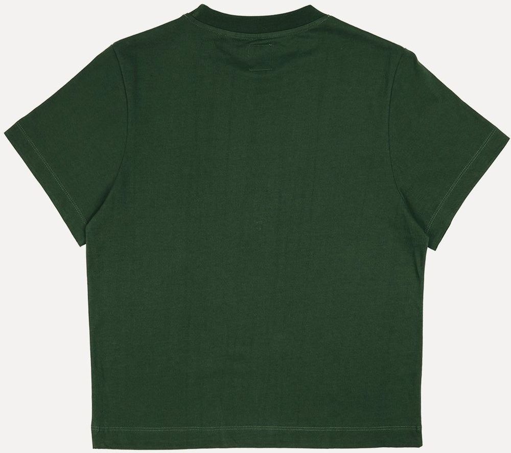 TrendsplantDamenT-ShirtWomensOrganicEssentialT-ShirtKombuGreenGreen-XS