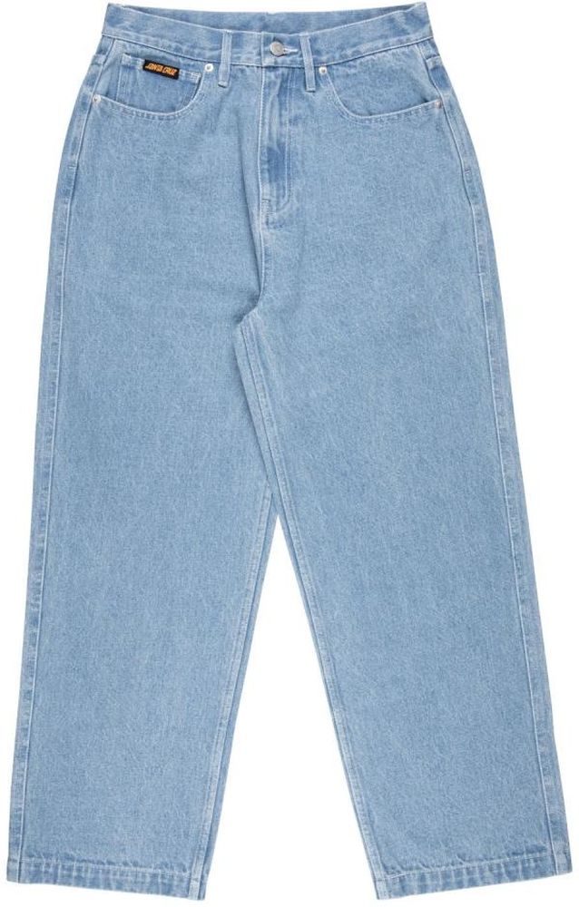 SantaCruzDamenHoseClassicBaggyJeansSCW-P1745BleachBlue-6