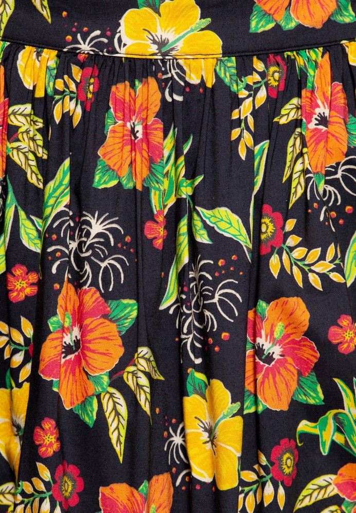 QueenKerosinSwingWickelrockmittropischemAll-Over-PrintQKU27001Mehrfarbig