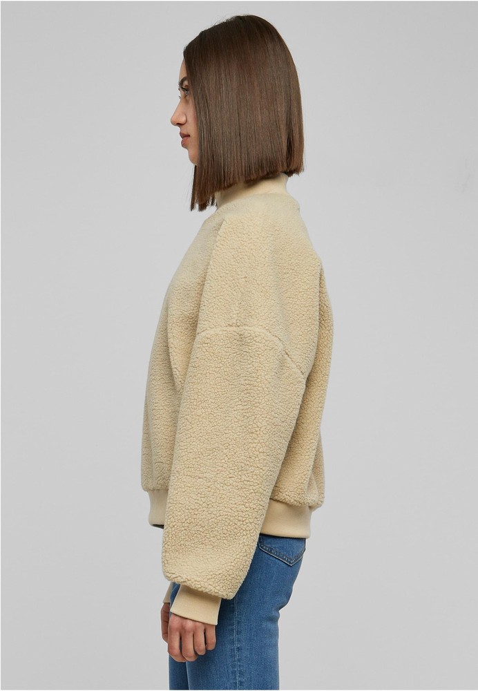 UrbanClassicsDamenLadiesSherpaCrewneck