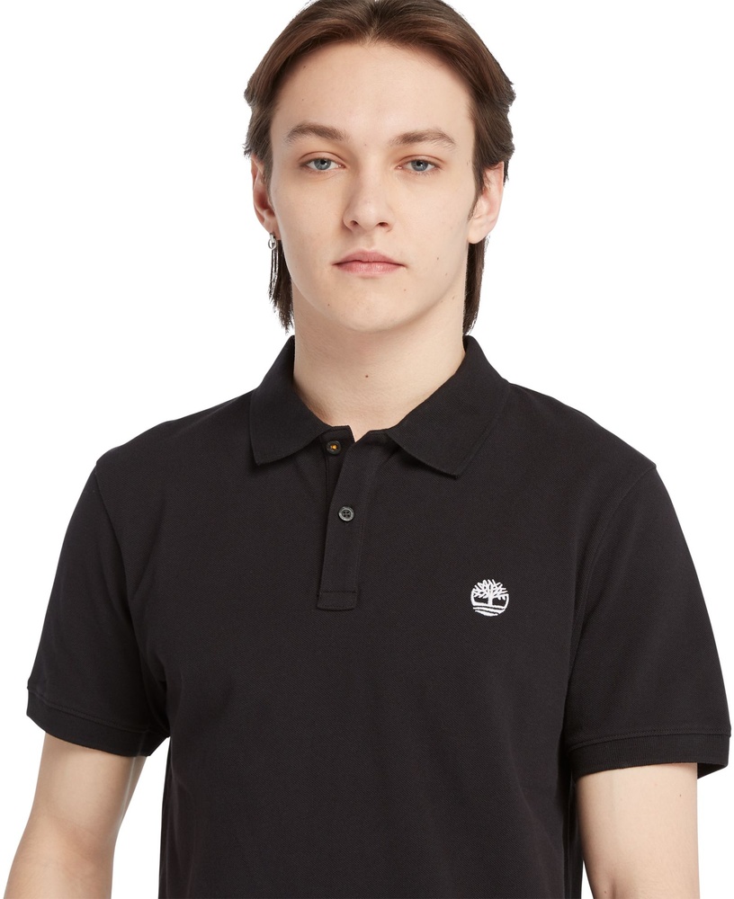 TimberlandOysterRiverChestLogoSsPoloSlim0A2BS1