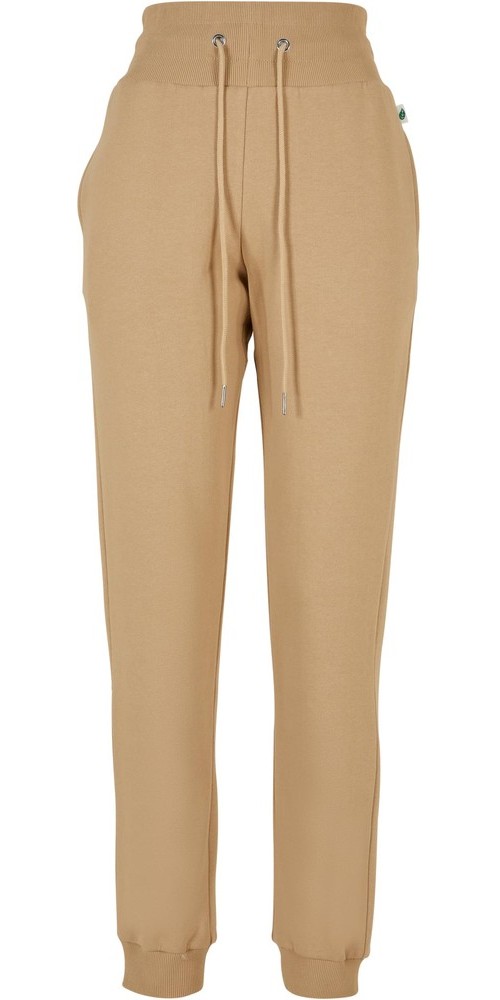 UrbanClassicsDamenHoseLadiesOrganicHighWaistSweatPantsUnionbeige-3XL