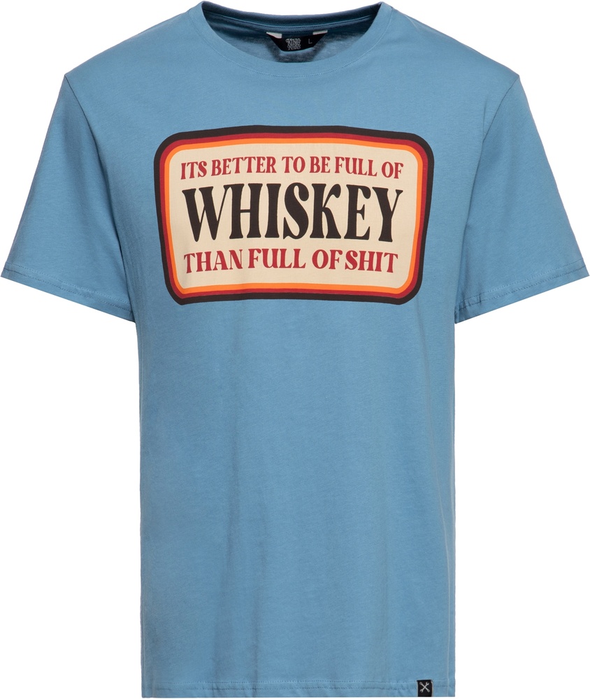 KingKerosinT-ShirtContrastSeamWhiskeyKKU41058