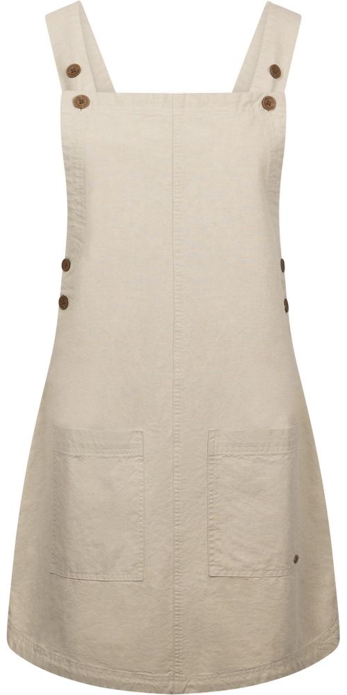 TrespassDamenKleidTwirlCasualDressOatmilk-XS