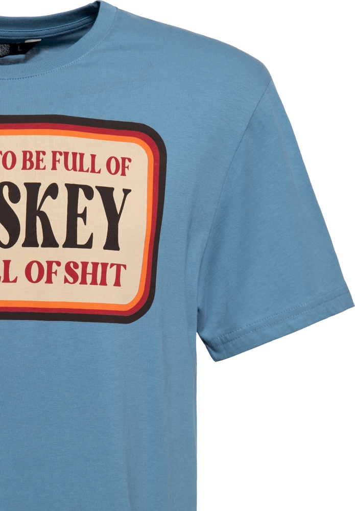 KingKerosinT-ShirtContrastSeamWhiskeyKKU41058
