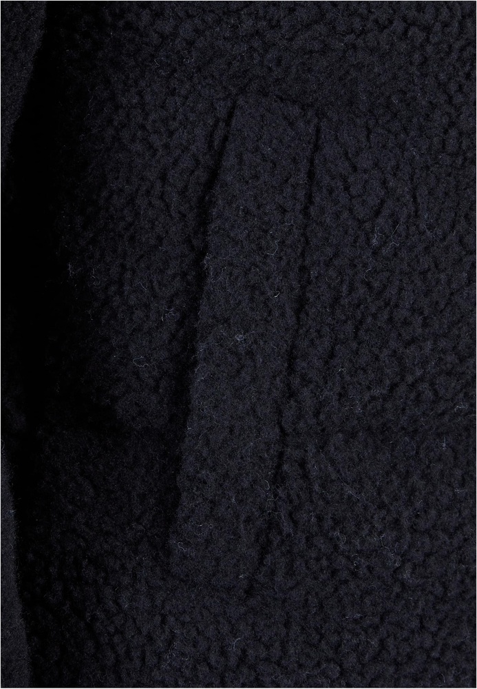 UrbanClassicsDamenLadiesShortSherpaMixPufferJacketTB6147BlackBlack-L